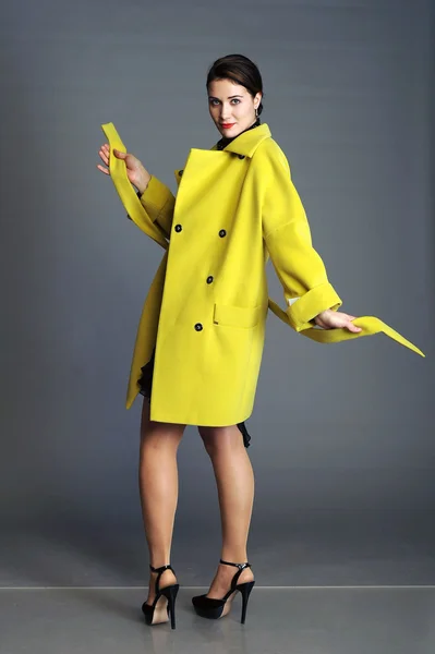 coat, fashionable coat, bright coat, autumn women's coat, women's coat, light overcoat