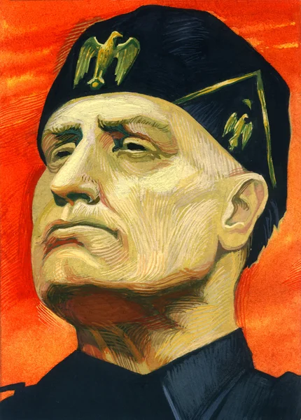 Mussolini — Stok fotoğraf