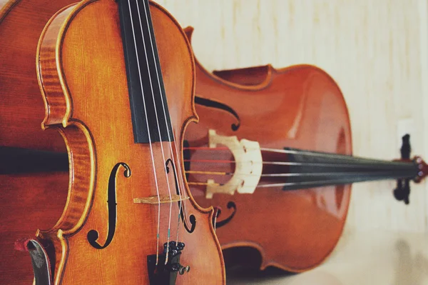 Grupo de instrumentos musicais — Fotografia de Stock