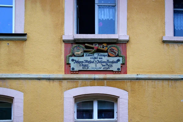 Alemania, Baviera, Rotenburg en Tauber, ventanas viejas , — Foto de Stock