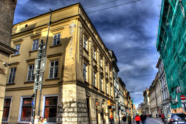 Cracovia Polonia Noviembre 2020 Cracovia Centro Ciudad Durante Pandemia Finales — Foto de Stock