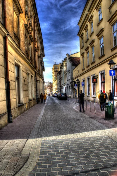 Cracovia Polonia Noviembre 2020 Cracovia Centro Ciudad Durante Pandemia Finales —  Fotos de Stock