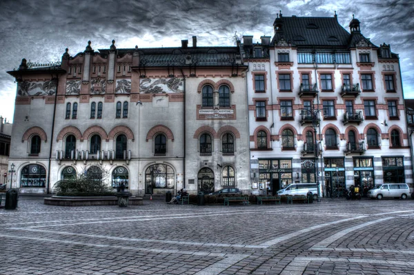 Krakow Poland November 2020 Krakow City Center Pandemic Late Autumn — Stock Photo, Image