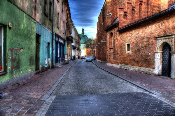 Krakow Poland November 2020 Krakow City Center Pandemic Late Autumn — Stock Photo, Image