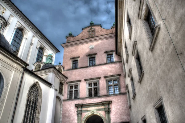 Cracovia Polonia 2020 Castillo Real Castillo Wawel Wawel Durante Pandemia —  Fotos de Stock