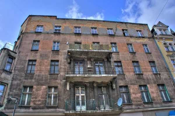 Chorzow Silesia Poland March 2021 City Center City Architecture Hdr — Stock Photo, Image