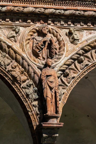 Monasterio de Certosa di Pavia, Italia — Foto de Stock