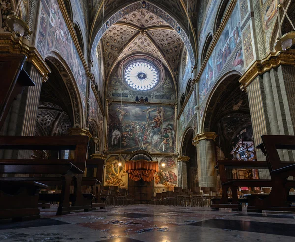 Interior da Catedral de Cremona — Fotografia de Stock