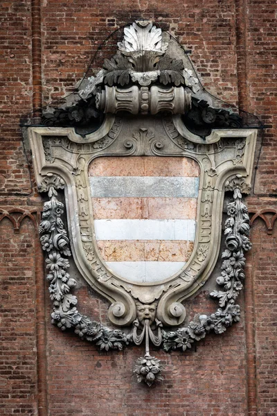 Escudo de armas medieval de Cremona, Italia —  Fotos de Stock