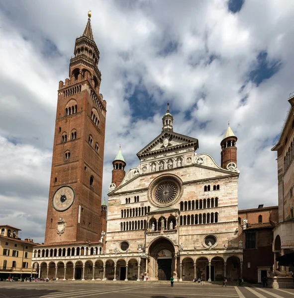 Katedralen i Cremona, Italien — Stockfoto