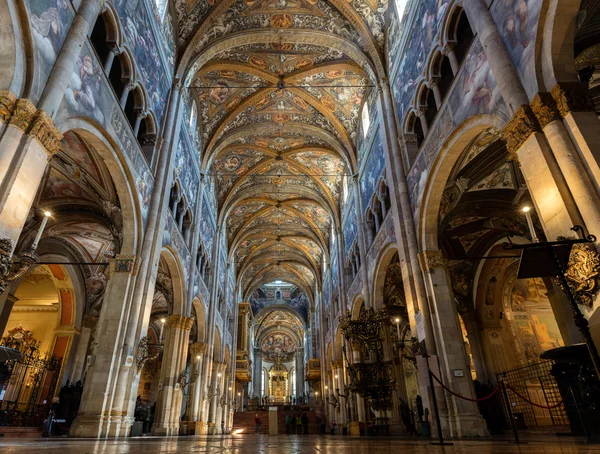 Interior da Catedral de Parma — Fotografia de Stock