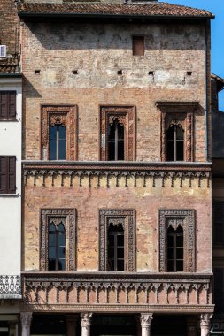 Merchant House in Mantua, Italy clipart