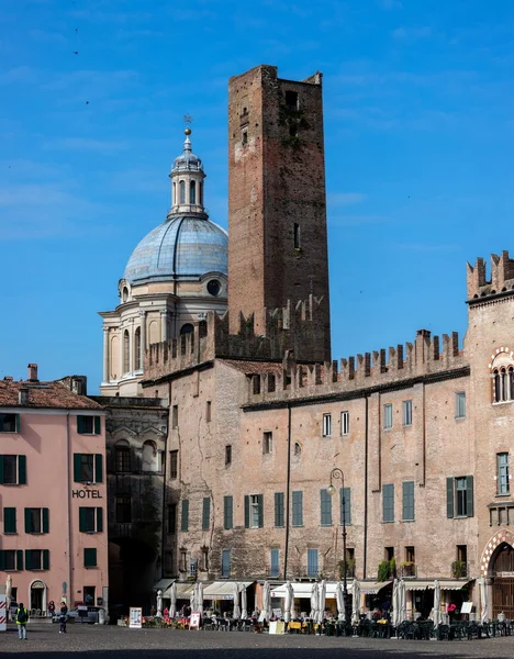 Palazzo Bonacolsi, Mantua, İtalya — Stok fotoğraf