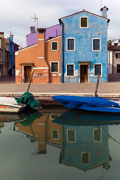 Venedik'in Burano adası — Stok fotoğraf