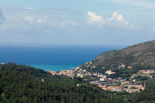 Cinque Terre costa en Liguria, Italia — Foto de Stock