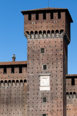 Torre di Bona di Savoia, Milan, Ital Castello Sforzesco