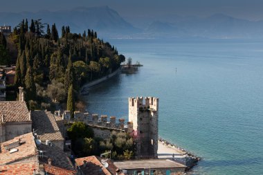 Scaliger Castle Sirmione, İtalya