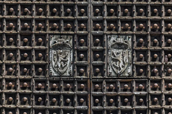 Naples Cathedral doors — Stock fotografie