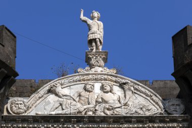 Fragment of Castel Nuovo's triumphal arch