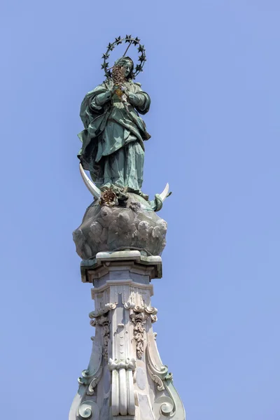 Guglia della Immacolata in Naples. Italy Stock Picture