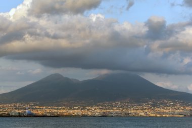 Vesuvius ve Napoli, İtalya'nın Körfez montaj