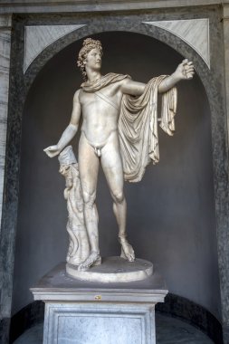 Apollo del Belvedere in the Vatican Museums