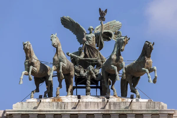 Quadriga of the Palace of Justice, Rome, Italy — Stock fotografie