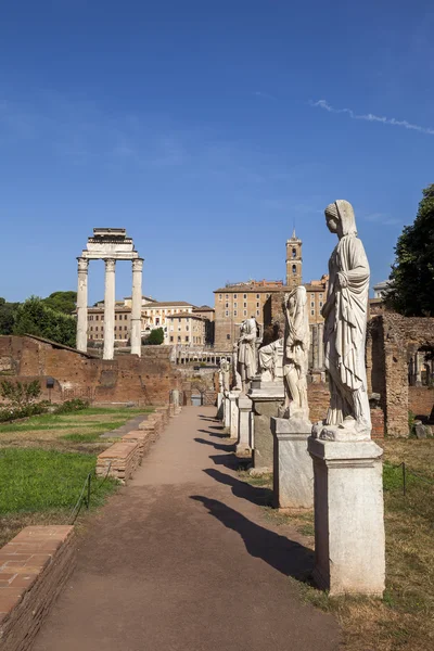 Courtyard of the House of the Vestal Virgins — Stock fotografie