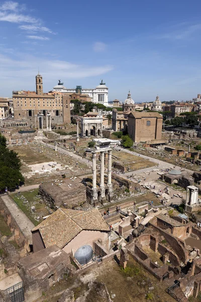 Ruínas do Fórum Romano — Fotografia de Stock