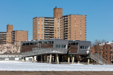 Coney Adası'nın fütüristik banyo
