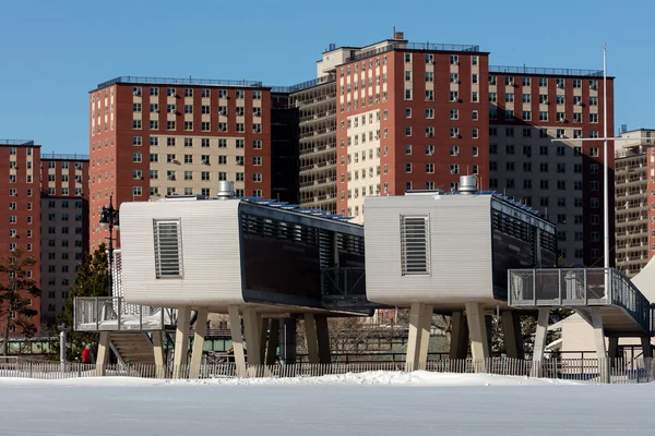 Salles de bains futuristes de Coney Island — Photo