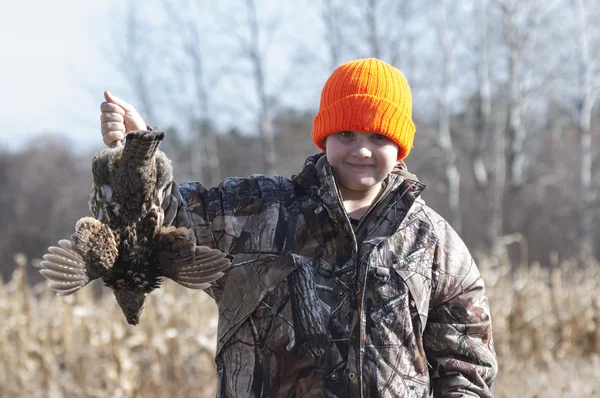 Unga skogshöns Hunter — Stockfoto