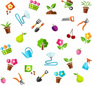 Arka plan, beyaz, renk Bahçe.