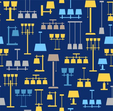 Tablo, kat tavan lambaları, arka plan, kesintisiz, mavi. 