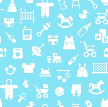 Çocuklar, arka plan, kesintisiz, mavi için ürünler. 