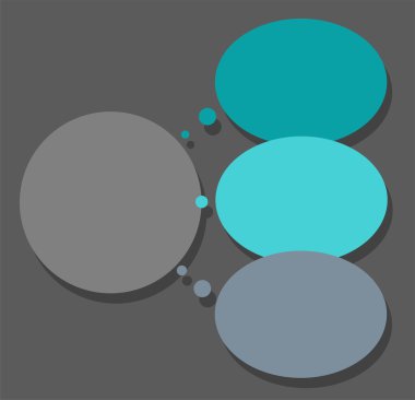 Düzeni, üç sektör, çerçeve metin, infographics için.