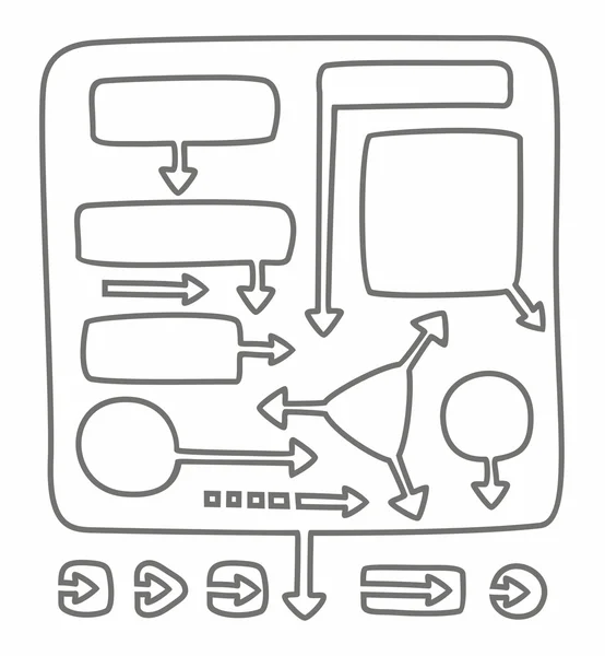 Frames, arrows for infographic. — Stock Vector