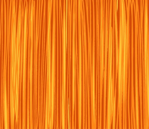Hintergrund, Striche, die die Struktur von Holz simulieren, gelb-orange. — Stockvektor