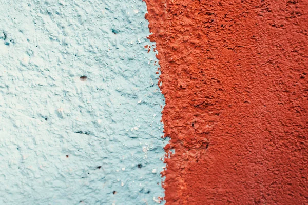 Blue and red, textured surface, top view — Stock Photo