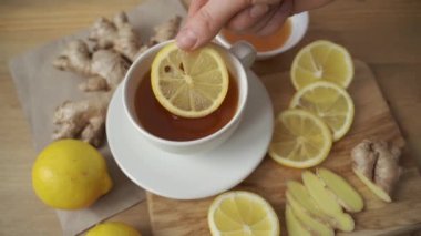 Zencefilli çay. Güçlü bağışıklık için zencefil çayı