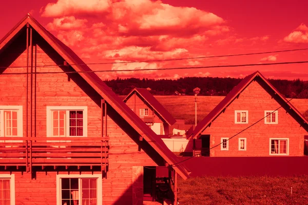 Countryside cottages — Stock Image Countryside cottages Stock Picture