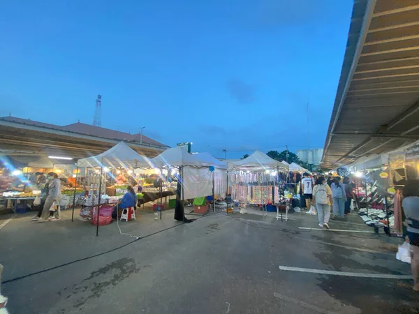 Chiangmai Thailand August 2021 Street Food Verkäufer Thailand Verkaufen Kleidung — Stockfoto