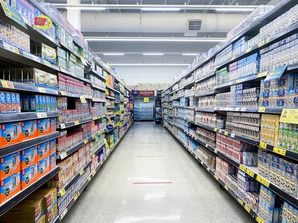 Tesco Lotus Thailand Augustus 2021 Producten Beroemde Warenhuizen Thailand Verkoop — Stockfoto