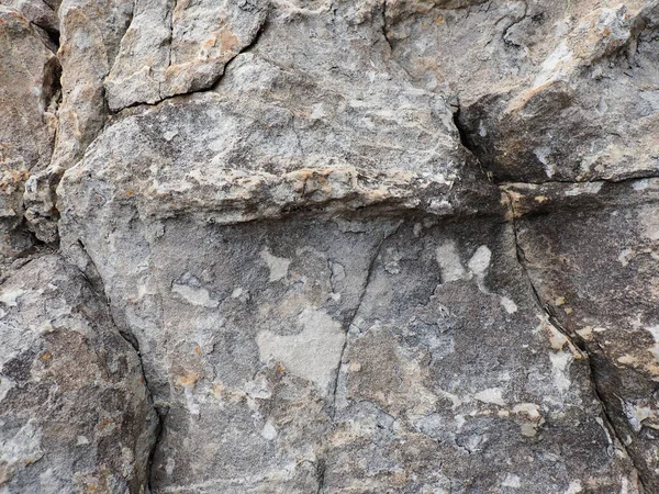 Astratto Ruvida Frattura Naturale Costiera Faccia Roccia — Foto Stock