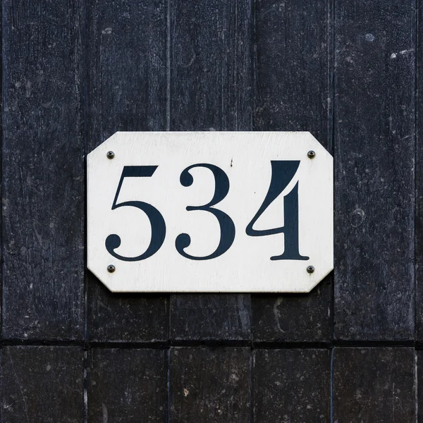 House number 534 — Stock Photo, Image