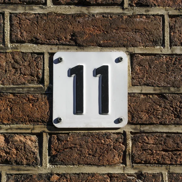 House number  11 — Stock Photo, Image