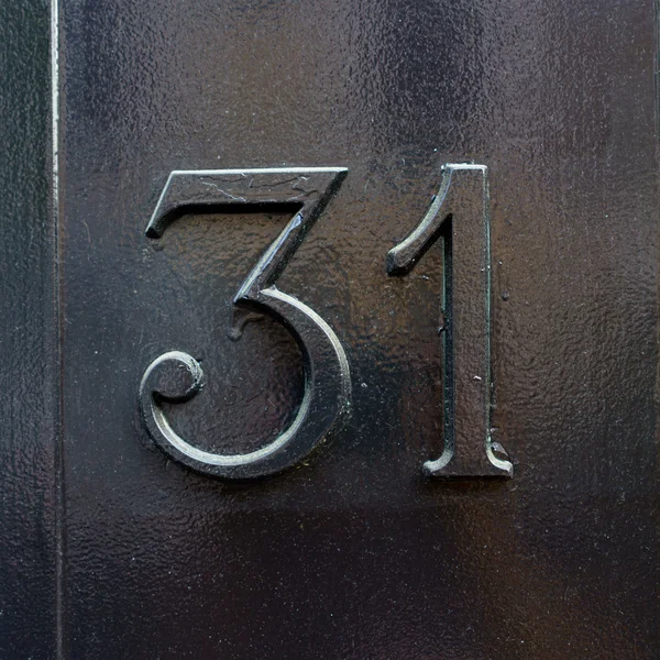 House number  31 — Stock Photo, Image