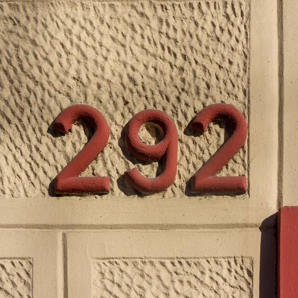 Дом номер 292 — стоковое фото