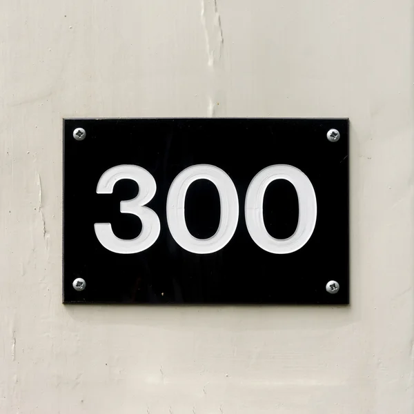 House number 300 — Stock Photo, Image
