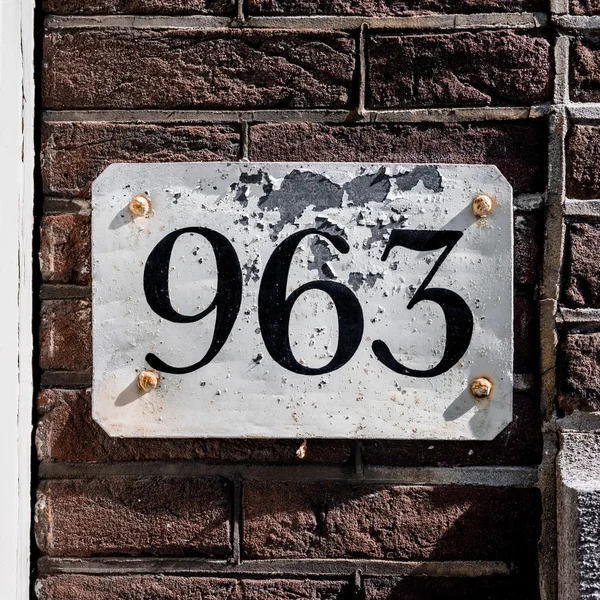 Numéro de la maison 963 — Photo